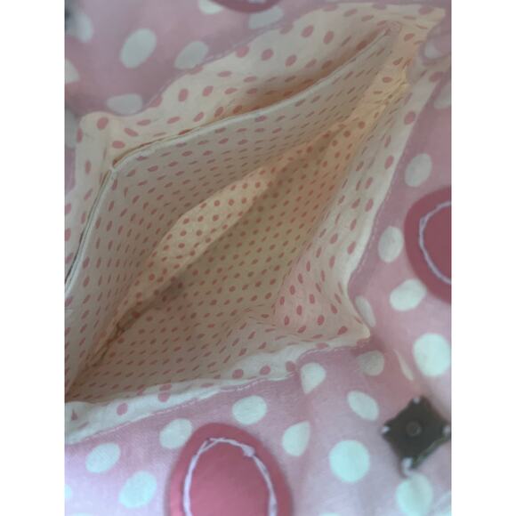 Handmade Pink Quilted Cottage Core hand Bag - Picture 3 of 8